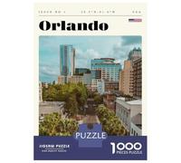 Puzzle Da 1000 Pezzi Per Adolescenti Orlando Florida Travel Art Puzzle Per Adulti Gioco Rompicapo Modello Di Assemblaggio Regali Per Amici E Familiari 52x38cm/1000pcs