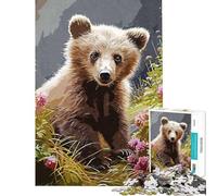 Puzzle da 1000 pezzi per adolescenti orsetti puzzle vintage per adulti giocattolo decorativo da parete per migliorare la memoria regalo di compleanno e unico (dimensioni 38x52cm)