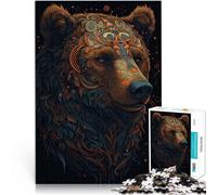 Puzzle da 1000 pezzi per adolescenti Orso immaginario per il giocattolo di sfida del gioco educativo Giocattoli per la decorazione della casa 38x26cm