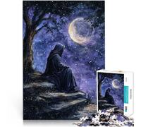 Puzzle da 1000 pezzi per adolescenti Osservatore del cielo notturno Giocattoli da gioco Attività divertenti a casa, regali di compleanno, regali di viaggio, 52x38cm