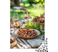 Puzzle Da 1000 Pezzi Per Adolescenti Outdoor Dining Set-1 Puzzle Per Adulti Giocattolo Decorazione Da Parete Arte Da Parete Offerta Come Regalo Per Tutta La Famiglia 52x38cm/1000pcs