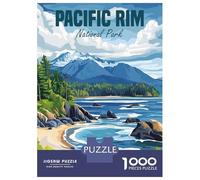 Puzzle Da 1000 Pezzi Per Adolescenti Pacific Rim National Park Puzzle Per Adolescenti Gioco Pratico Decorazione Perfetta Per È Ideale Come Regalo 70x50cm/1000pcs