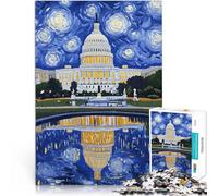 Puzzle da 1000 pezzi per adolescenti Paesaggi e simboli di bellezza negli Stati Uniti 8 Rompicapo per Giocattoli per la decorazione della casa 38x26cm