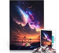 Puzzle da 1000 pezzi per adolescenti Paesaggio anime fantasy Gioco impegnativo e gioco in famiglia è ideale come regalo per tutta la famiglia 38x26cm