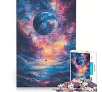 Puzzle da 1000 pezzi per adolescenti, Paesaggio cosmico, Gioco divertente, Allena la mente e la mano, Migliora l'amore tra le coppie 50x75cm