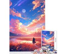 Puzzle da 1000 pezzi per adolescenti paesaggio da sogno giocattolo educativo regali di Babbo Natale segreto gioco rompicapo aiuta il cervello ad allenarsi dimensioni 38x26cm