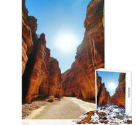 Puzzle da 1000 pezzi per adolescenti paesaggio del canyon decorazione per la casa giocattoli opere d'arte regalo giochi rilassanti con pezzi completamente interconnessi di forma casuale 50x75cm