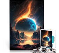 Puzzle da 1000 pezzi per adolescenti Paesaggio del Santuario Cosmico Rompicapo con pezzi completamente interconnessi di forma casuale 38x26cm