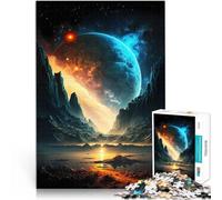 Puzzle da 1000 pezzi per adolescenti Paesaggio della Valle del Cosmo Giocattoli educativi Decorazione murale Regali unici per compleanno e Natale 38x26cm