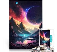 Puzzle da 1000 pezzi per adolescenti Paesaggio dell'alba dello spazio Giocattoli fai da te Gioco educativo per compleanno e Natale 75x50cm
