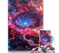 Puzzle da 1000 pezzi per adolescenti, paesaggio dell'universo della Via Lattea, aiuta il cervello a esercitare giocattoli avvincenti per coltivare la pazienza, decorazione perfetta (38x26cm)