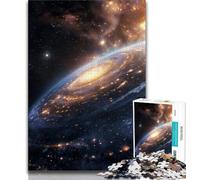 Puzzle da 1000 pezzi per adolescenti, paesaggio dell'universo della Via Lattea, sfida di intelligenza cerebrale, giocattoli avvincenti, regalo di compleanno, regali, arte murale (38x26cm)
