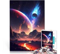 Puzzle da 1000 pezzi per adolescenti Paesaggio di fioritura celeste Giocattoli antistress Ogni pezzo è unico - Gioco divertente e stimolante per tutta la famiglia 38x26cm