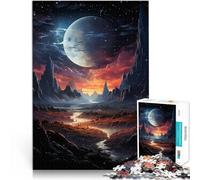 Puzzle da 1000 pezzi per adolescenti Paesaggio epico e misterioso Giocattoli antistress Ogni pezzo è unico - Gioco divertente e stimolante per tutta la famiglia 75x50cm