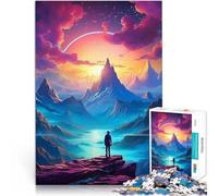 Puzzle da 1000 pezzi per adolescenti Paesaggio fantastico 9 Gioco intellettuale giocattolo Ogni pezzo è unico - Gioco divertente e stimolante per tutta la famiglia 52x38cm