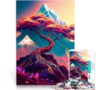 Puzzle da 1000 pezzi per adolescenti Paesaggio fantastico Allena il tuo cervello e le tue mani perché è ideale come regalo per tutta la famiglia 38x26cm