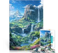 Puzzle da 1000 pezzi per adolescenti Paesaggio fantastico Sfida di gioco educativo giocattolo Migliorare l'amore tra le coppie 50x70cm