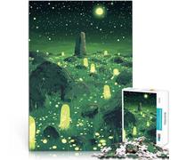 Puzzle da 1000 pezzi per adolescenti Paesaggio fantasy notturno Gioco impegnativo e gioco in famiglia Decorazioni e regali unici per la casa 70x100cm
