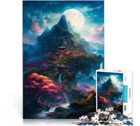 Puzzle da 1000 pezzi per adolescenti paesaggio incredibile Giochi educativi Decorazione della casa Migliorare l'amore tra le coppie 38x26cm