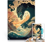 Puzzle da 1000 pezzi per adolescenti Paesaggio montano Antistress Vacanza in patria Uccidere il tempo Adatto per la decorazione del desktop 26x38cm