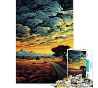 Puzzle da 1000 pezzi per adolescenti paesaggio notturno fantastico gioco rompicapo per adulti regalo di compleanno regalo antistress (dimensioni 38x26cm)