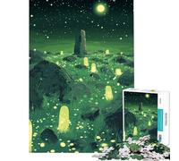 Puzzle da 1000 pezzi per adolescenti paesaggio notturno fantastico stimola l'allenamento cerebrale l'analisi e la logica Gioco educativo per ragazzi dai 14 anni in su (38x26cm)
