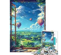 Puzzle da 1000 pezzi per adolescenti paesaggio onirico mattutino aiuta ad allenare il cervello sviluppa l'analisi e la logica gioco educativo per ragazzi dai 14 anni in su (38x52cm)