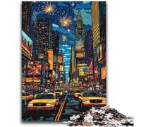 Puzzle da 1000 pezzi per adolescenti Paesaggio urbano di New York per età 14+ Gioco rompicapo Il miglior regalo per adulti e adolescenti 26x38cm
