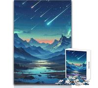 Puzzle da 1000 pezzi per adolescenti Paesaggio V Gioco di sfida unico ma divertente e umoristico Opera d'arte regalo Dimensioni 50x75cm