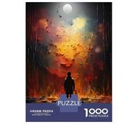 Puzzle Da 1000 Pezzi Per Adolescenti Painting The Sky A Digital Art Masterpiece Puzzle Antistress Giocattolo Decorazione Per La Casa Gioco Stimolante Regali 38x26cm/1000pcs