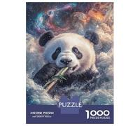 Puzzle Da 1000 Pezzi Per Adolescenti Panda in Cosmos-4 Puzzle Per Adolescenti Gioco Rompicapo Regali Per Donne Attività Divertenti A Casa 70x50cm/1000pcs