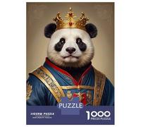 Puzzle Da 1000 Pezzi Per Adolescenti Panda Prince Puzzle Per Adulti Fai Da Te Giocattoli Sfida Difficile Regali Per Amici E Familiari 38x26cm/1000pcs