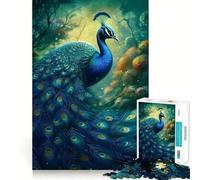Puzzle da 1000 pezzi per adolescenti "Paradiso degli uccelli",taglio liscio,arte,gioco mentale,regalo,relax,tempo libero,Natale,arte (50x75cm)
