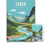 Puzzle da 1000 pezzi per adolescenti Parco nazionale Sarek Divertimento in famiglia e serata di giochi Analisi e logica Regalo di compleanno Dimensioni 38x52cm