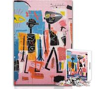 Puzzle da 1000 pezzi per adolescenti, passeggiata mattutina, figura artistica, ideale per un passatempo tranquillo al chiuso, taglio di precisione superiore, giocattolo da gioco, dimensioni 50x75cm