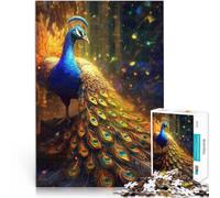 Puzzle da 1000 pezzi per adolescenti Pavone Giocattoli che creano dipendenza e sfidano l'intelligenza del cervello Buon regalo 52x38cm