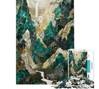 Puzzle da 1000 pezzi per adolescenti percorso verso Shangri La puzzle artistici per adulti giochi divertenti vacanze a casa passatempo compleanno e altri eventi (dimensioni 38x26cm)