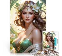 Puzzle da 1000 pezzi per adolescenti Persefone dagli occhi nocciola Assemblaggio del modello Regalo di compleanno, regali, arte murale 38x26cm
