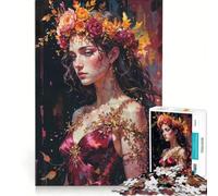 Puzzle da 1000 pezzi per adolescenti Persefone︰ L'ultimo sussurro d'autunno giocattolo educativo attività per famiglie regalo per donne 38x26cm