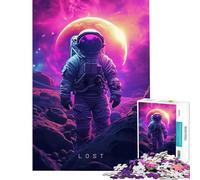 Puzzle da 1000 pezzi per adolescenti "Persi nella galassia nello spazio" difficile e stimolante decorazione murale fai-da-te gioco di puzzle per ragazzi dai 14 anni in su (38x26cm)
