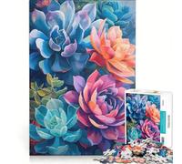 Puzzle da 1000 pezzi per adolescenti Petali Danza giochi rilassanti attività divertenti da fare a casa compleanno e Natale 38x26cm