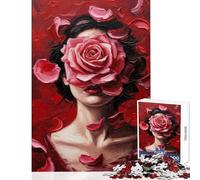 Puzzle da 1000 pezzi per adolescenti Petali di Passione Puzzle da 1000 pezzi Giochi per famiglie Regalo Compleanno Apprendimento Educativo (38x26cm)