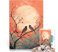 Puzzle da 1000 pezzi per adolescenti Pettirosso nel paesaggio Giocattoli Giochi Educativi Antistress Migliorare l'amore tra le coppie 50x70cm
