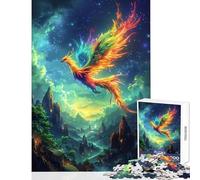Puzzle da 1000 pezzi per adolescenti Phoenix of The Valley Giocattoli antistress Ottimi regali e giocattoli Gioco rompicapo Allena il tuo cervello e le tue mani Dimensioni 38x52cm