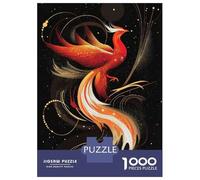 Puzzle Da 1000 Pezzi Per Adolescenti Phoenix Rising Art Print-4 Puzzle Giocattolo Decorazione Da Parete Vacanza A Casa Regali Per Passare Il Tempo Per Amici E Familiari 38x26cm/1000pcs