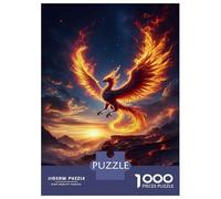 Puzzle Da 1000 Pezzi Per Adolescenti Phoenix Rising Fantasy Art Print-2 Puzzle Per Adulti Gioco Pratico Vacanza A Casa Passa Il Tempo Aiuta Ad Allenare Il Cervello 38x26cm/1000pcs