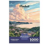 Puzzle Da 1000 Pezzi Per Adolescenti Phuket, Thailand Sunset Puzzle Gioco Per Famiglie Regali Per Donne Divertimento A Casa Attività, 70x50cm/1000pcs