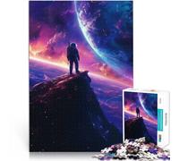 Puzzle da 1000 pezzi per adolescenti Pianeta della galassia di montagna Giocattoli da gioco Regalo di compleanno, regali, arte murale 52x38cm