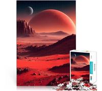 Puzzle da 1000 pezzi per adolescenti Pianeta Rosso Antistress Vacanza in patria Uccidere il tempo è ideale come regalo per tutta la famiglia 38x26cm