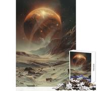 Puzzle da 1000 pezzi per adolescenti pianeta scoperto giocattoli fai da te ottimo regalo per giochi rompicapo gioco impegnativo da completare dimensioni 50x75cm